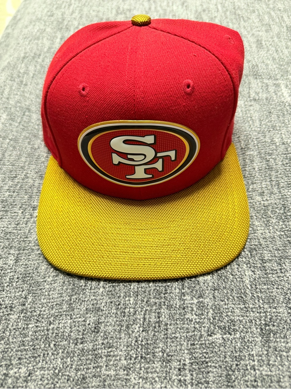 San Francisco 49ers Red & Gold Snapback Hat